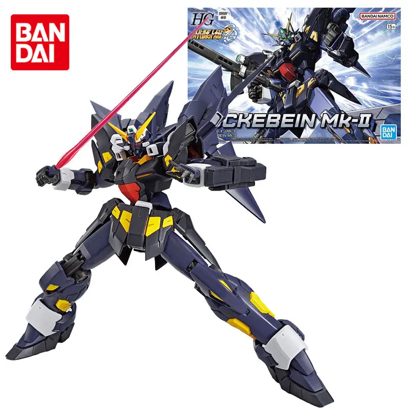 

Bandai Original HG Super Robot Wars Original Generation OG HUCKEBEIN Mk-II Anime Action Figure Assembly Gundam Model Toys