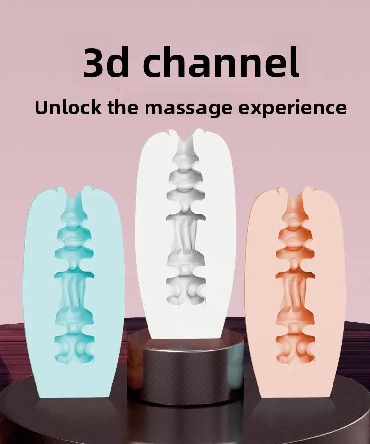 Male Masturbator Egg Silicone Penis Stroker Cup Sex Shop Goods Adult Erotic Toy Portable Oral Sex Toy Masturbation Cup