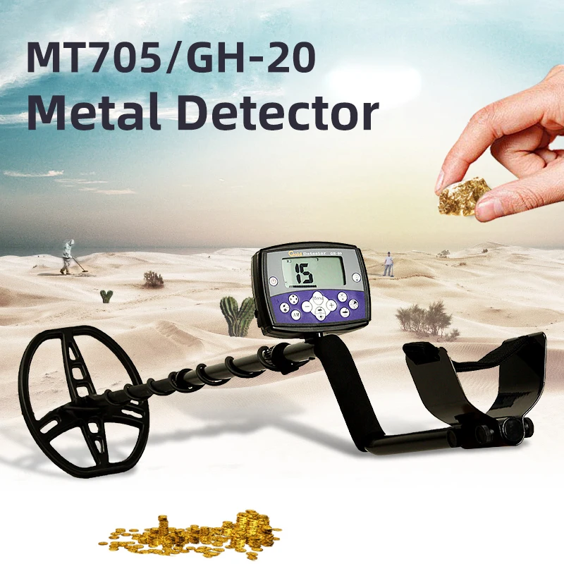 

Металлоискатель MT705, профессиональный Подземный золотоискатель, глубина 2,5 м
