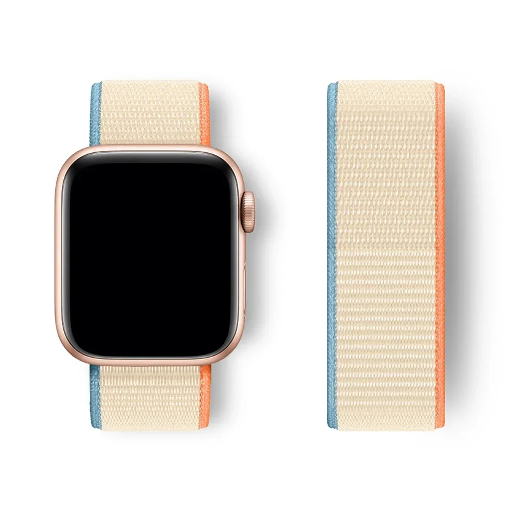 Versatile Smartwatch Sport Loop Strap - Adjustable Band in Various Sizes