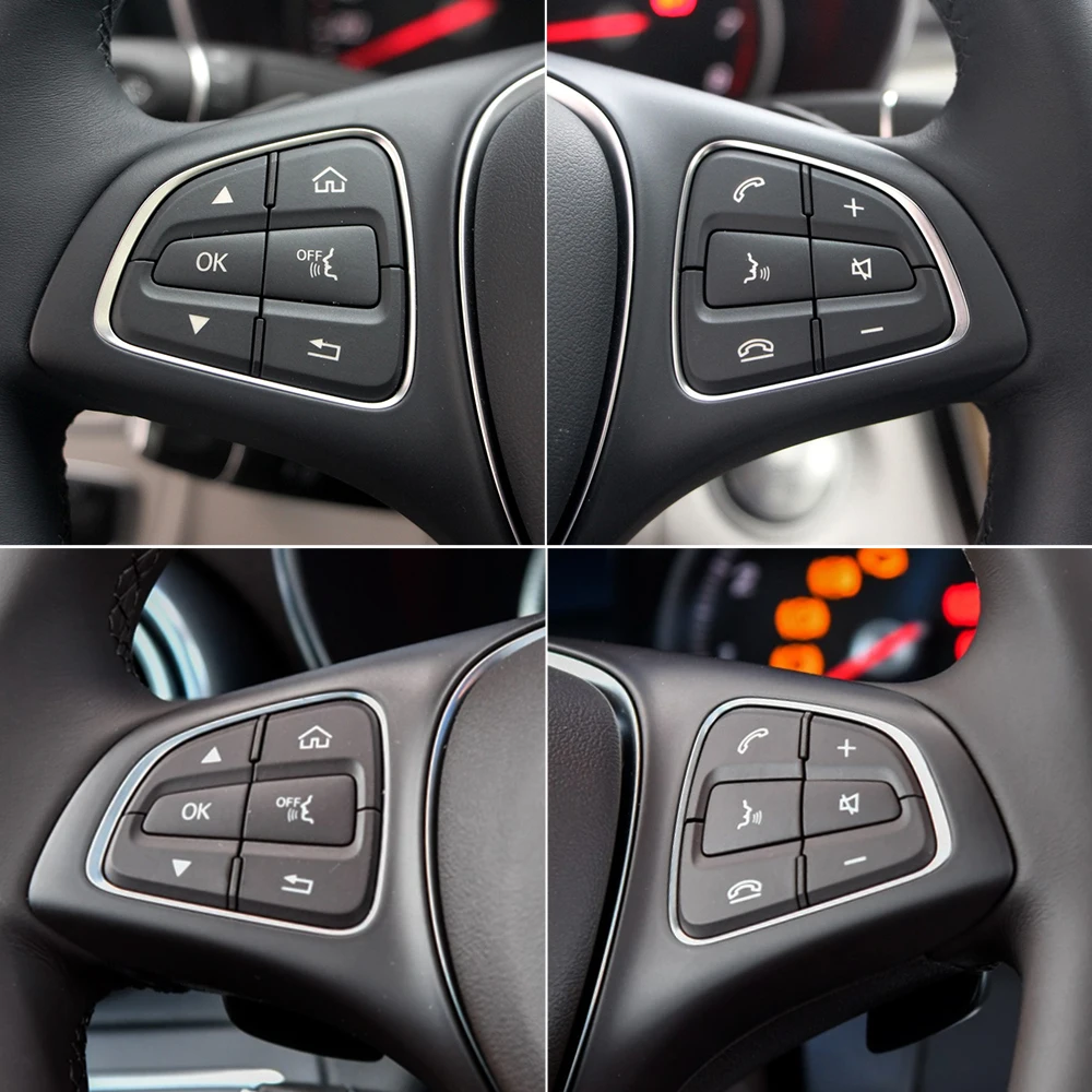 � Auto Multifunktions-Lenkrad-Steuerschalter-Taste für Mercedes Benz C GLC Klasse W205 W253 C200 C300 0999050200 0999050300 – Detail 9