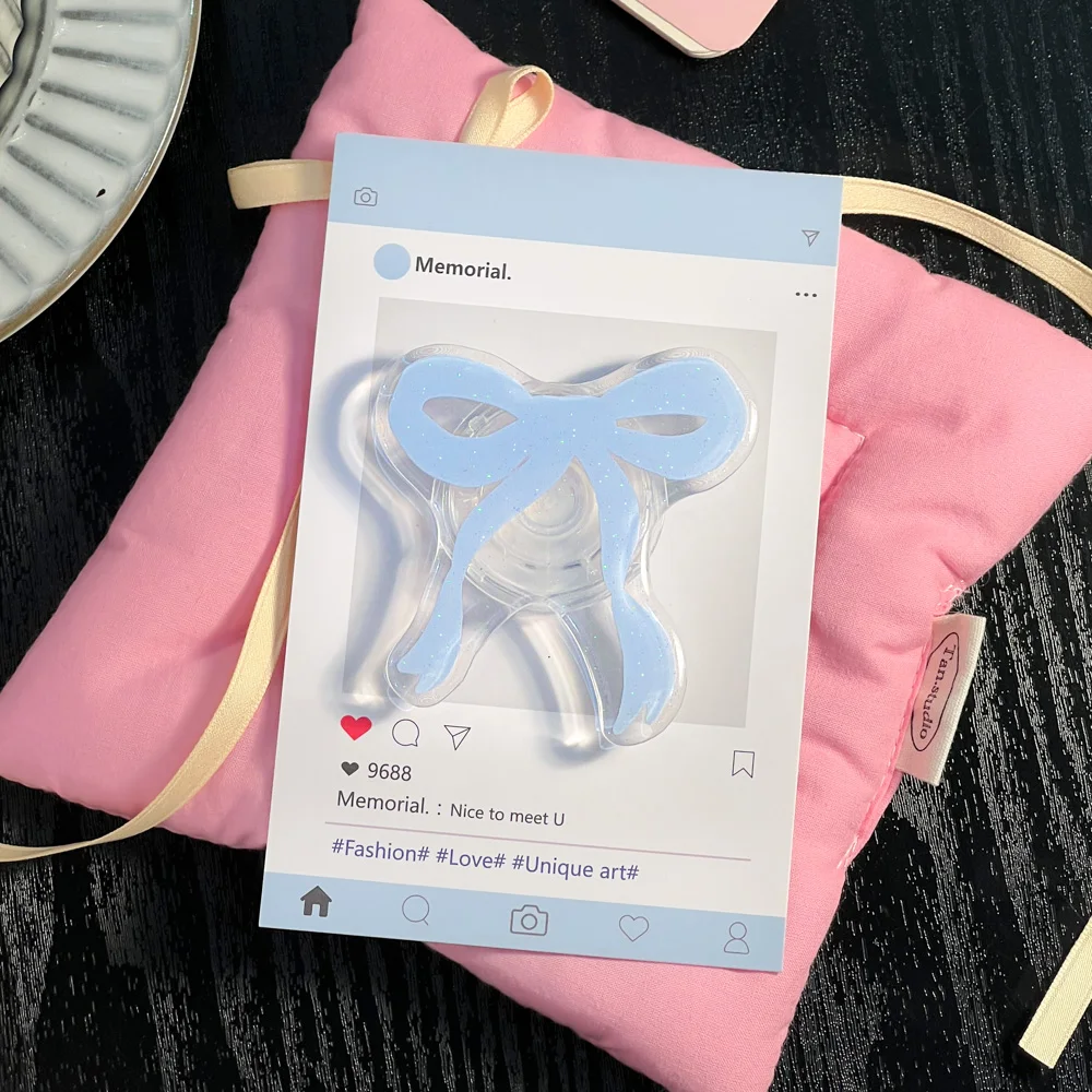 Korean Cute Butterfly Phone Grip and Stand