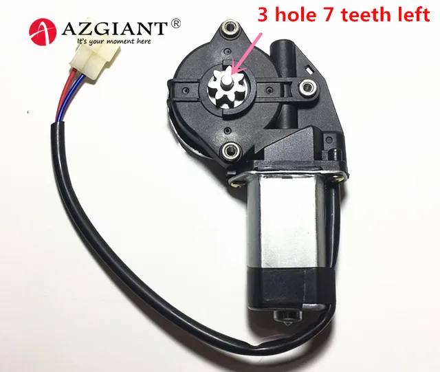 Universal 12v Electric Car Window Motor 3 Hole 7 Teeth 4 Hole 8 Teeth