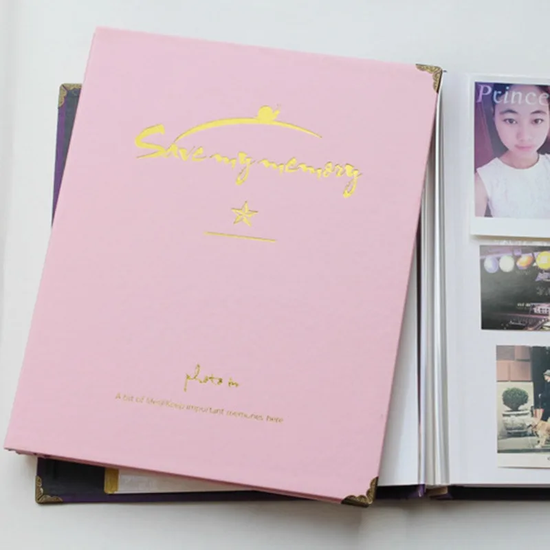 A4 Large Capacity DIY Film Self-adhesive 3/4/5/6/7 Inch Photo Album Wedding Gifts Travel Family Baby Fhotoes Album Memory Book