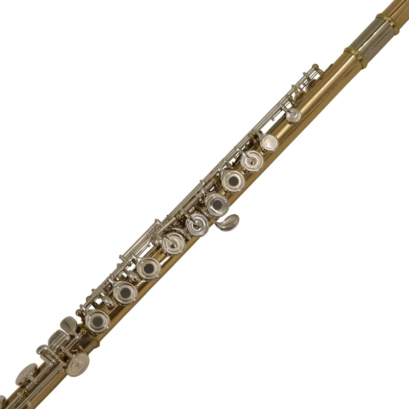 

High-end French silver-plated keys 85gold copper alloy material C flute with box
