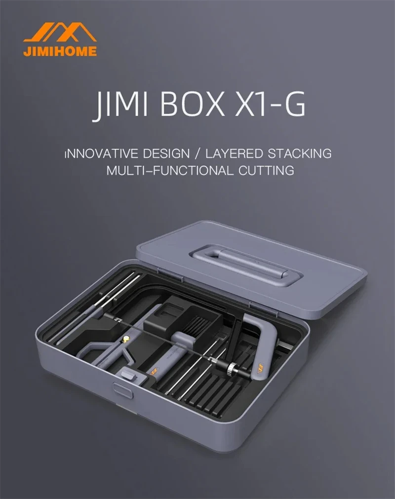 JIMIHOME X1-G 15-in-1 Multifunktionales Handsägen-Set Mini-Schneidwerkzeug Universelles Werkzeugset für Holz und Keramik – Detail 1