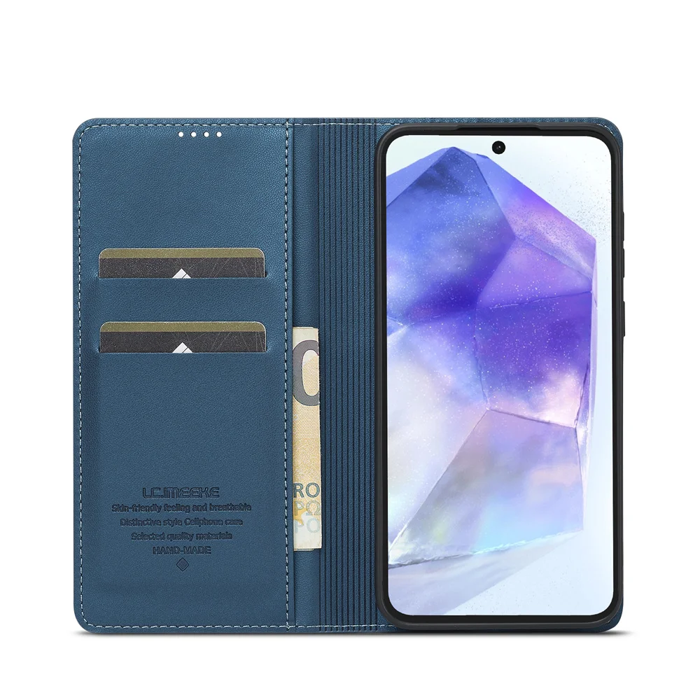 Elegant Leather Wallet Flip Phone Case