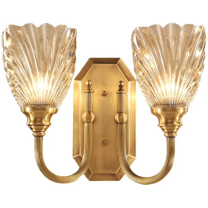 

Full Copper Wall Lamp American Bedside Sitting Room Corridor Q025 Restoring Ancient Ways