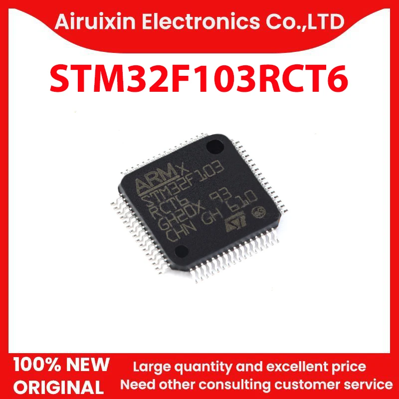 

100% New and Original STM32F103RCT6 LQFP64 1PCS/LOT
