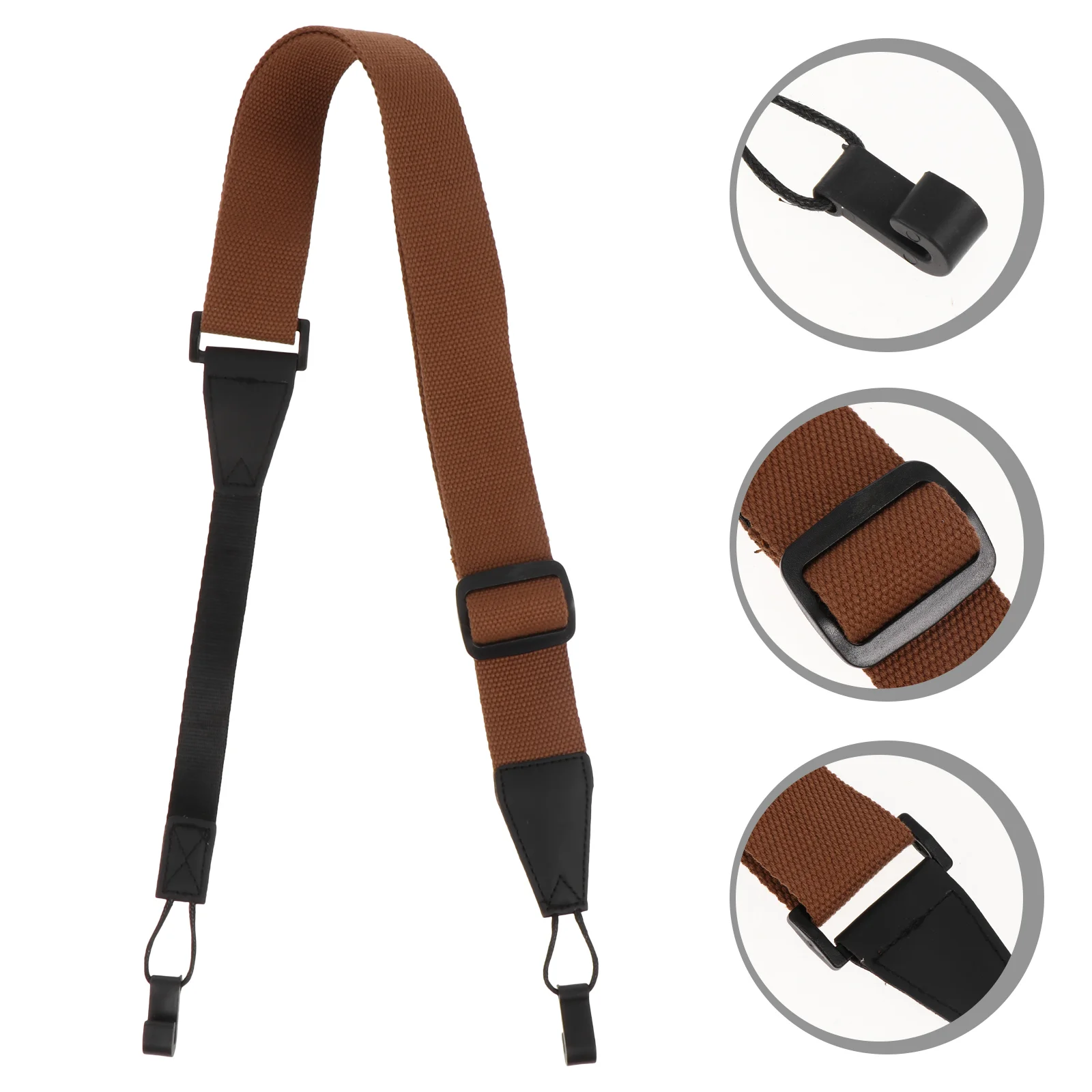 

Ukulele Strap Guitar Shoulder No Hook Clip On Drill Accessories Button Picks Felt Bass For Adjustable Uke Classical Hawaiian