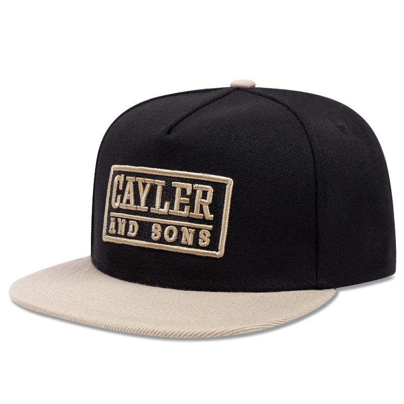 CAYLER Stickerei Hiphop Baseball Cap Snapback Hut Erwachsene Sonnenschutz Hut Unisex Einstellbare Hip Hop Baseball Caps Cowboy Hut ﻿ – Detail 8