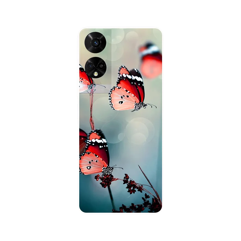 Cartoon Design Shockproof TPU Silicone Bumper Case - Soft Back Cover