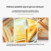 Custom Size Sandwich Panels Non-stick Plates Sandwich Breakfast Makers Toast Bread Sandwich Machine For Commercial Home Use 4