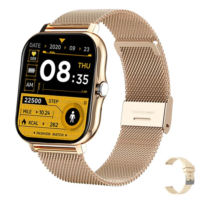 Smartwatch, 1.69'' Reloj Inteligente Hombre Mujer Pulsera Actividad  Impermeable