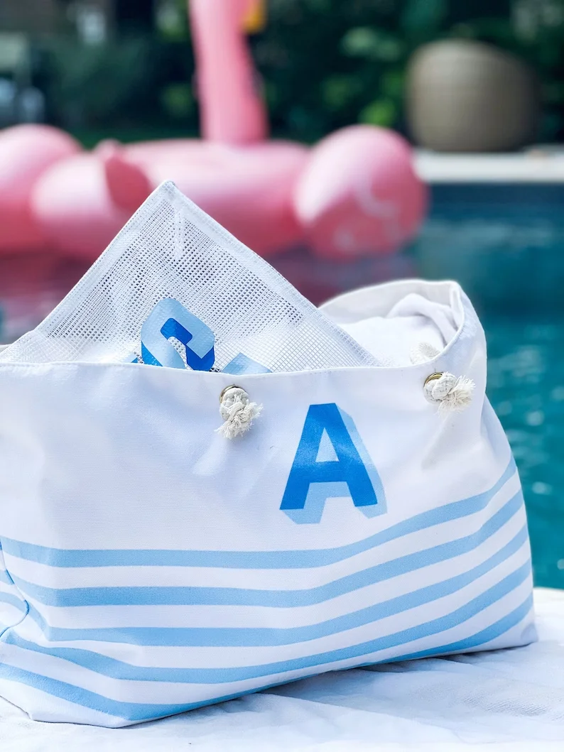 Transparente Kosmetiktasche – Mit Reißverschluss & Handgelenkband – Wasserdicht, Rosa/lila – Für Reise & Make-up