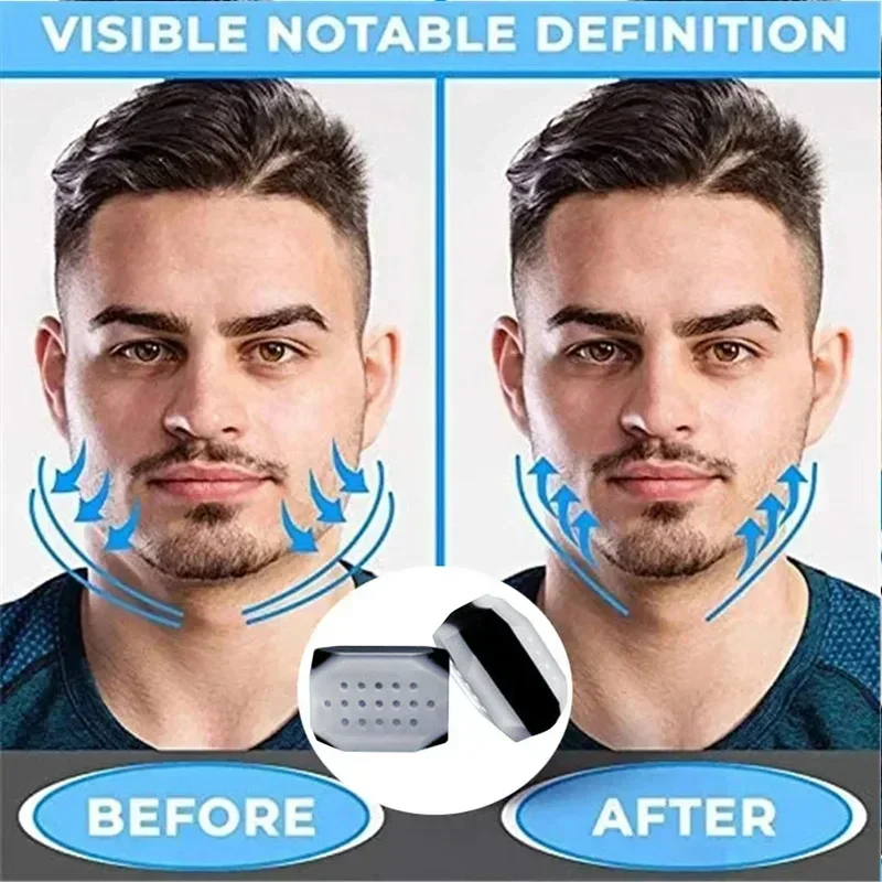 Jaw Trainer Facial Muscle Training Machine Facial Jaw Chin Line Chewable Silicone Masseter Trainer