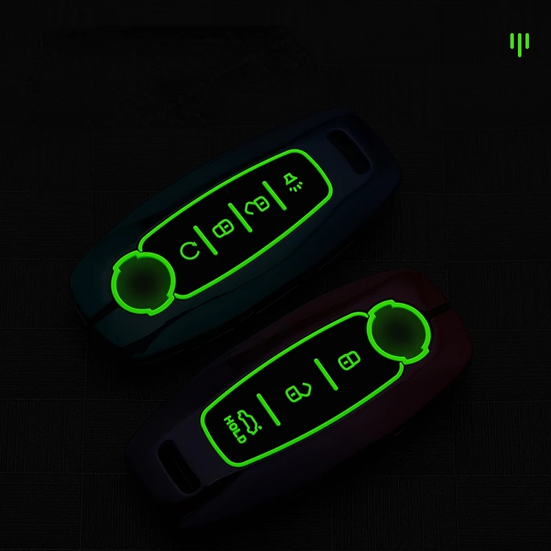 Custodia per portachiavi a distanza per auto in lega colorata di moda Gel di silice per Nissan Qashqai Altima 2022 - Scd6c1947bbe14e93a39ba3ce5a1083c3K