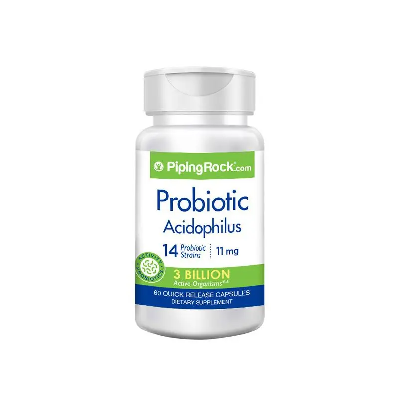 

1 bottle of 3 billion probiotic capsules for dietary nutrition supplementation