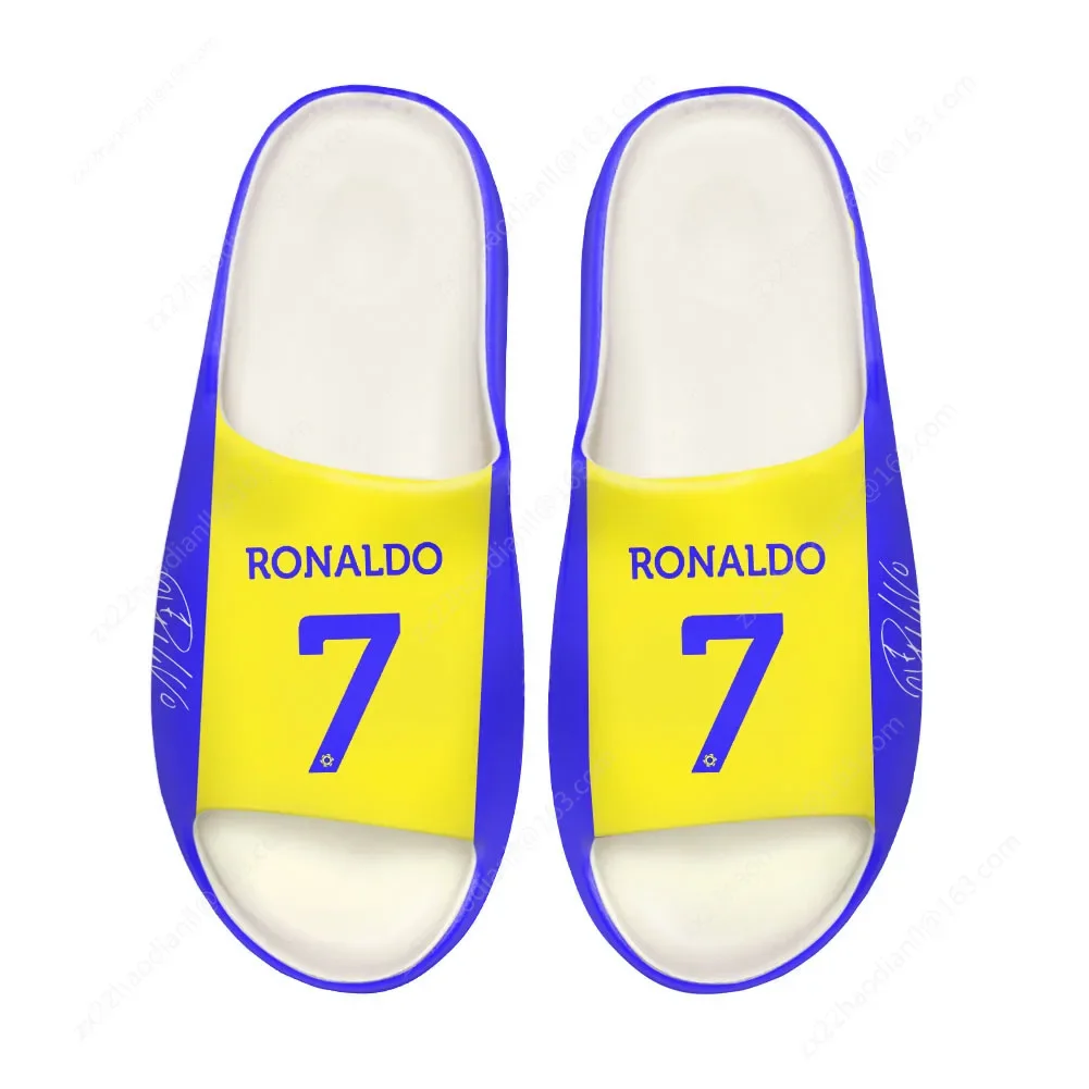 AI Soft Sole Sllipers Najd Home Clogs CR7 Cristiano Ronaldo Nassr Aalami Faris No7 Portugal Water Shoes Men Women Custom Sandals