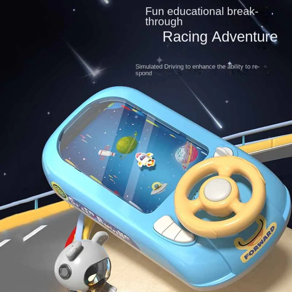 

Electric Steering Wheel Driving Toy New Simulation ABS Driving Toy Toy Vehicles Electric Tabletop Game Machine Children