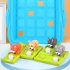 Children Educational Toys Naughty Puppy Push bead IQ Puzzle Toys Board Games Montessori Logical Thinking Spatial Reasoning 2