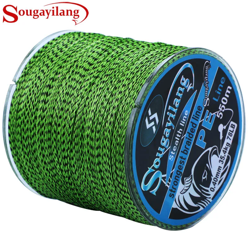 Sougayilang Multifilament Line Braided 4 Strong Strands Sougayilang
