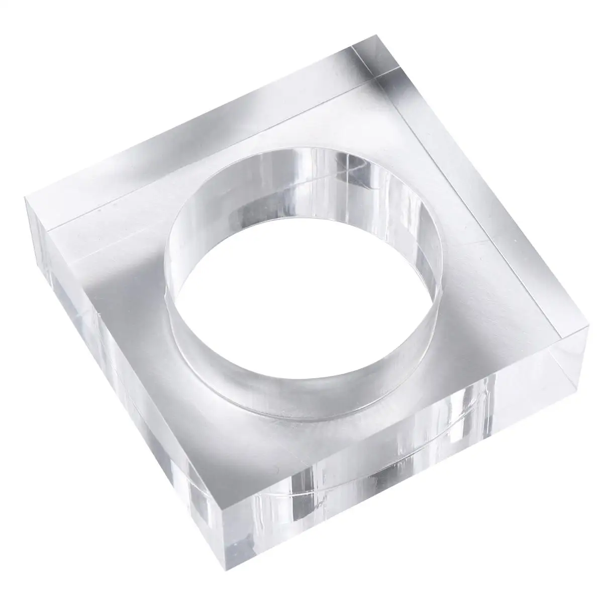 Acrylic Napkin Rings Elegant Serviette Holders Party Supplies Wedding Bridal Shower Napkin Ring Holders Tableware Accessories