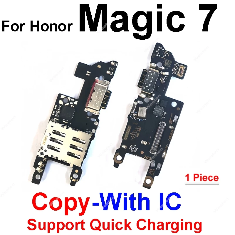 Universal Charging USB Dock with SIM Card Slot - Replacement Charger Board for Huawei Honor Magic Series