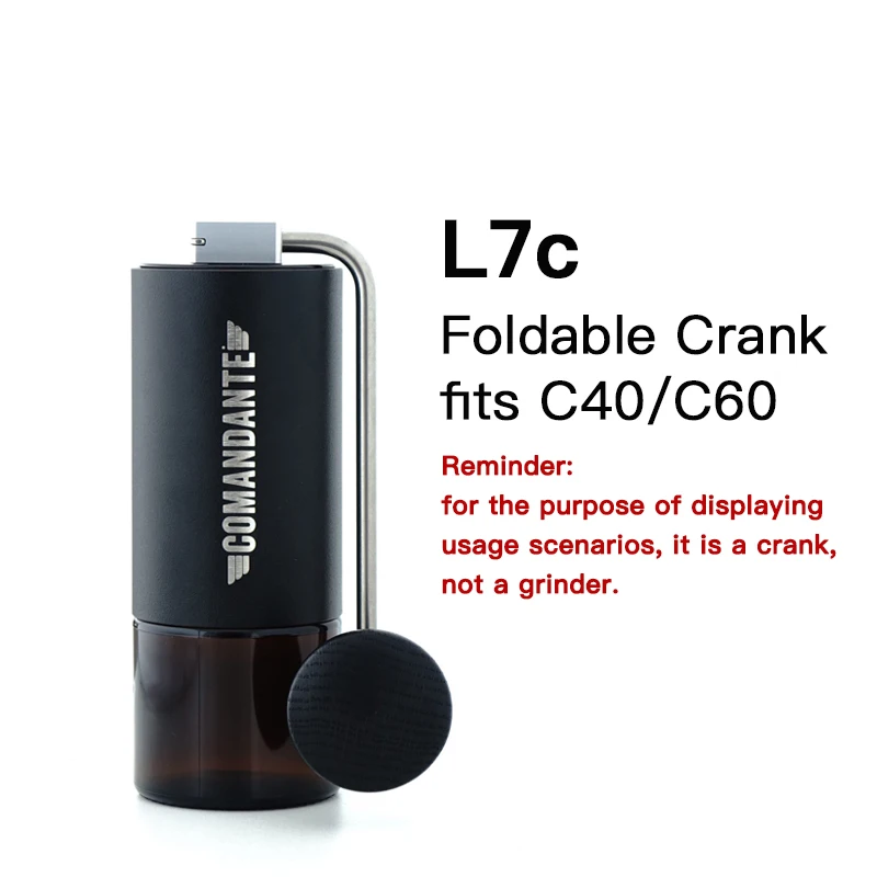 LilyDrip Foldable crank L7c fits C40/C60 , L7x fits X25 , Ti alloy