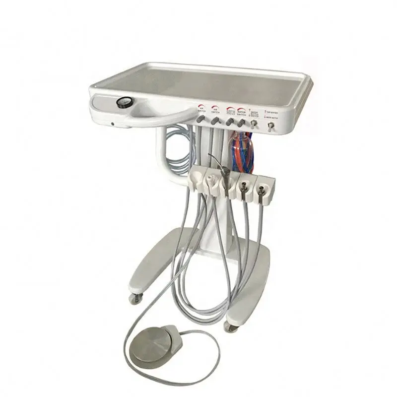 

SY-M048-7 Portable Veterinary Equipment Dental Care Unit Cart Portable Pets Veterinary Dental Machine