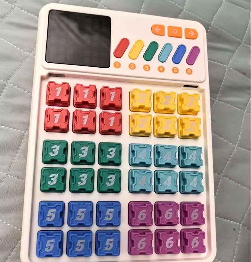 3500Challenge Sudoku Puzzle Toy Brain Teaser Smart Intelligent Game for Kid Training Color Math Educational Travel Birthday Gift 3