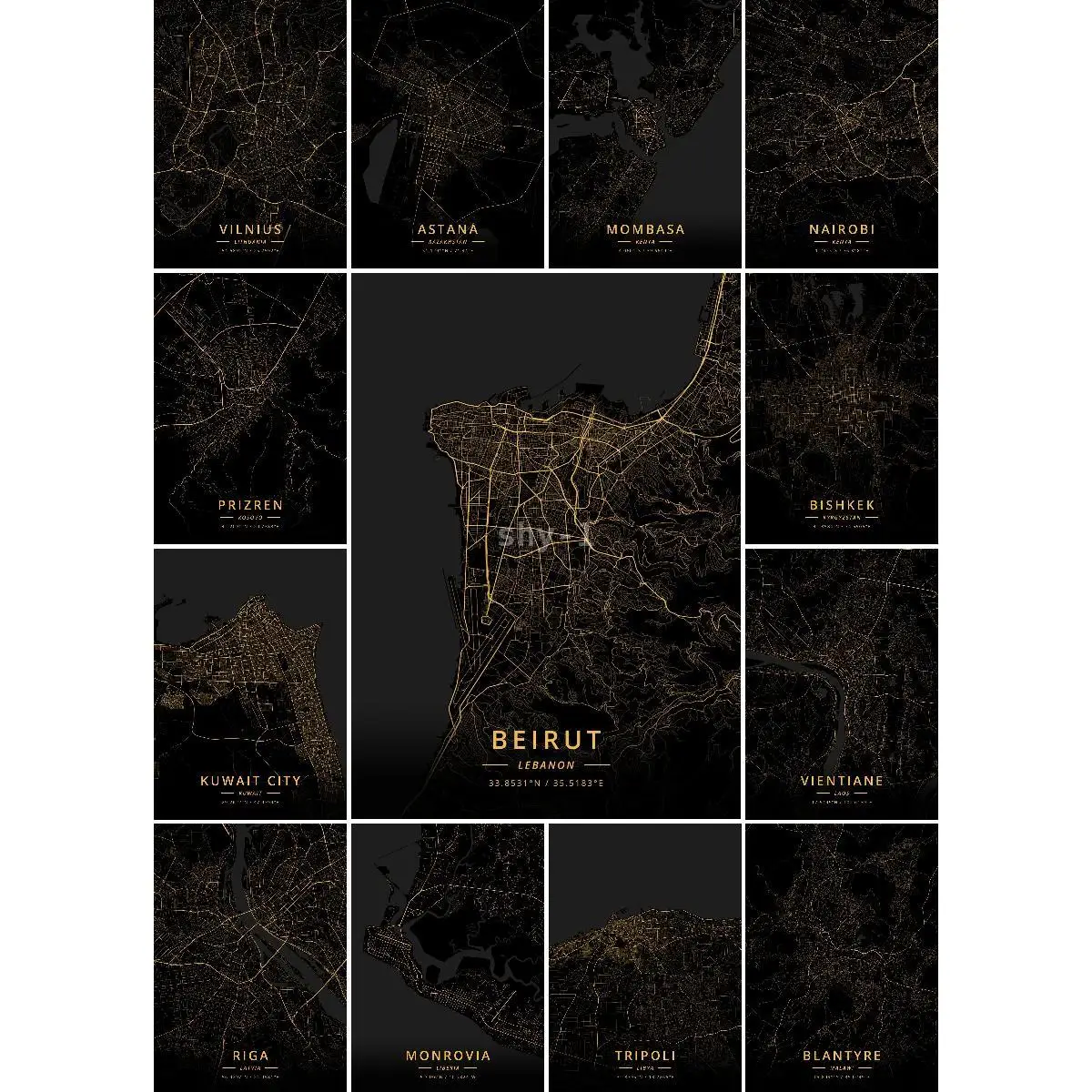 Астана, Казахстан, Карта путешествий, постер, естественная Коллекция путешествий, художественный Настенный декор, принты для украшения дома Астана, Казахстан, Карта путешествий, постер, естественная Коллекция путешествий, художественный Настенный декор, принты для украшения дома