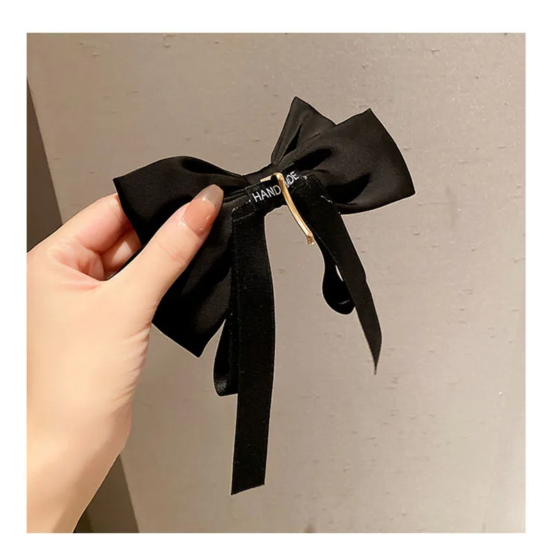 Handmade Velvet Bow Hair Ties Headbands for Women Girls Elegant