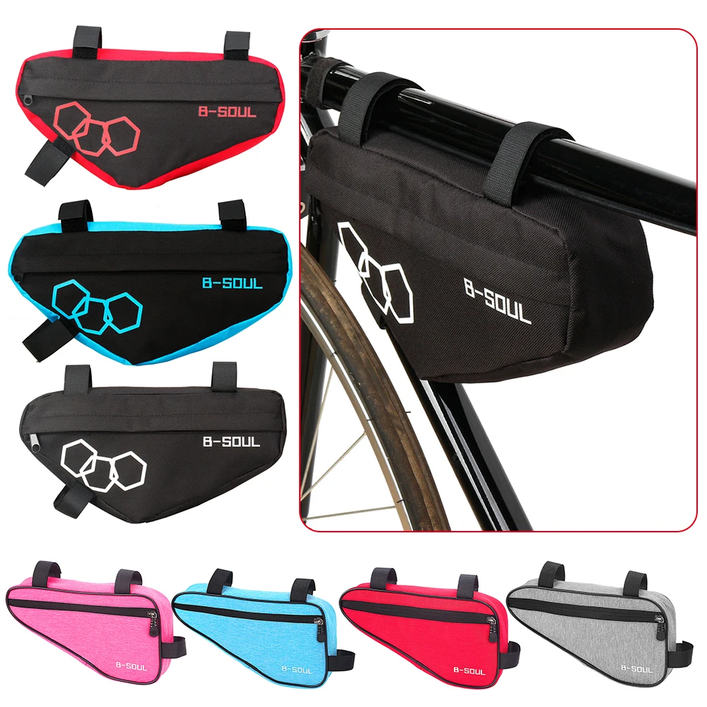 BikeBicycleBagWaterproofTriangleBikeBagFrontTubeFrameBag
