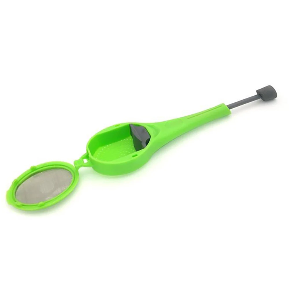 Tea Infuser Built-in plunger Healthy Intense Flavor Reusable Tea bag Plastic Tea&Coffee Strainer Measure Swirl Steep Stir&Press tea infuser