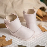 3-Colors Winter Snow Baby Booties Baby Boy Girl Toddle Shoes Newborn Cotton Anti-Slip Sole First Walkers Infant Shoes 2