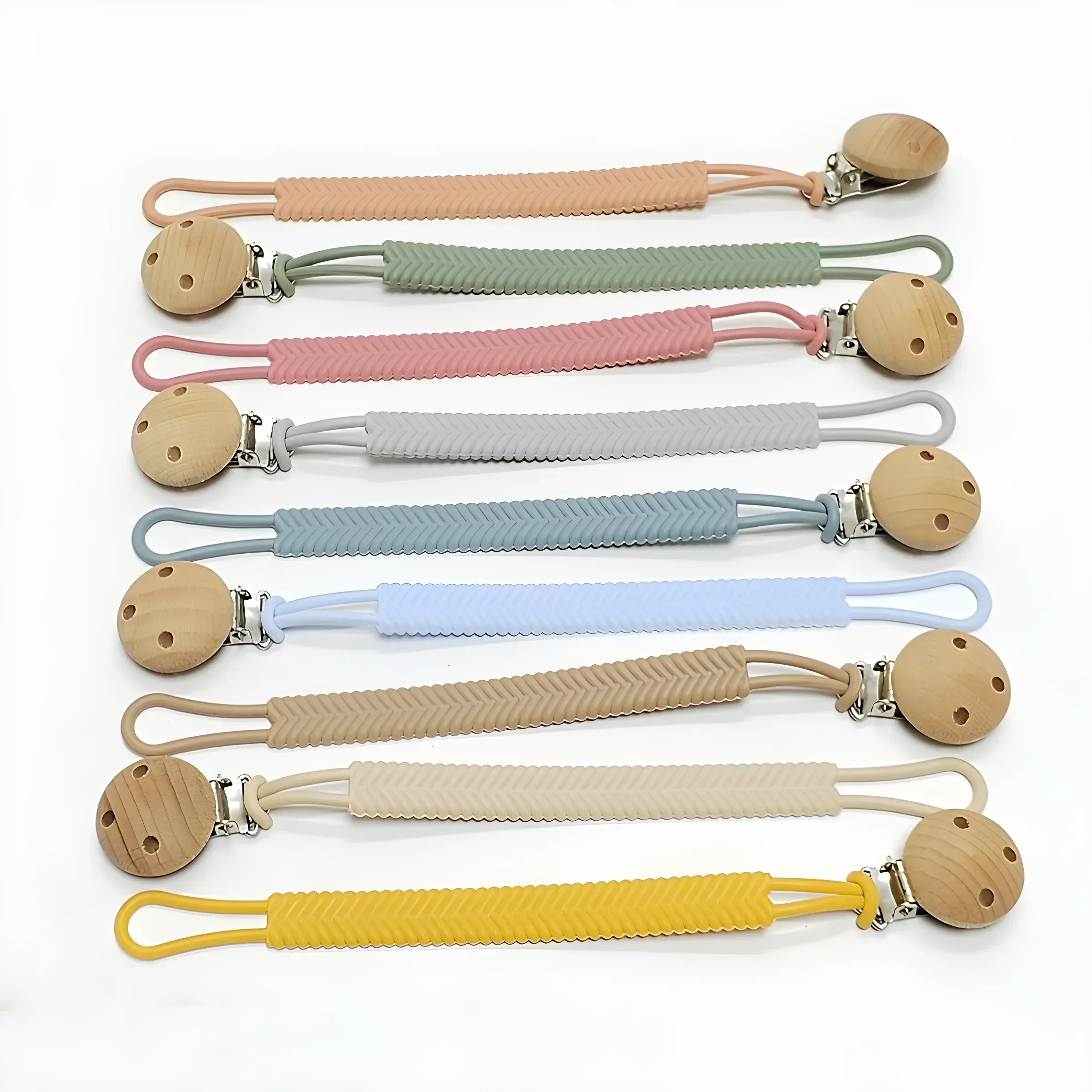 Baby Pacifier Chain Rope Food Grade Silicone