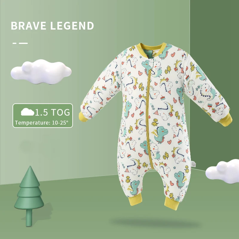 Kids Onesie Pajamas Children Sleepwear for Boy Girl Cartoon Print Winter Warm Toddlers Jumpsuit Nightwear Clothes