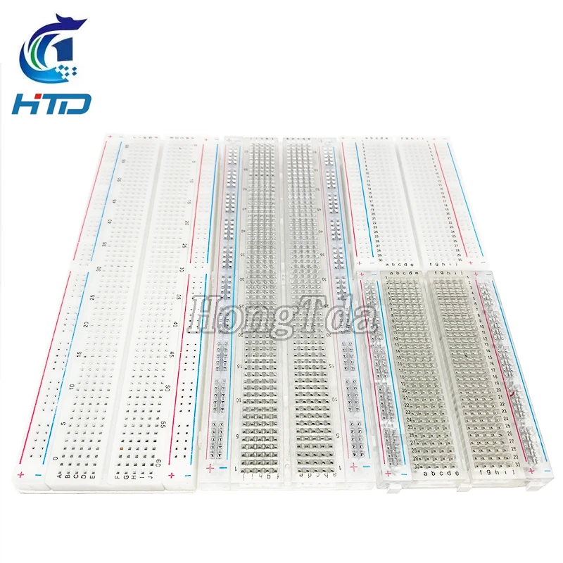 400/830 Points Breadboard 830 points Breadboard MB-102 Solderless PCB test Board 400 Hole MB102 Test Develop DIY