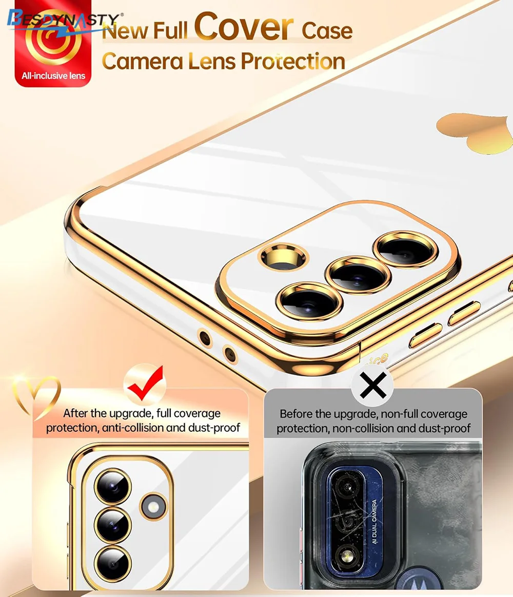 Luxury Plating Silicone Soft Case - Glitter Love Candy Color Glossy Finish