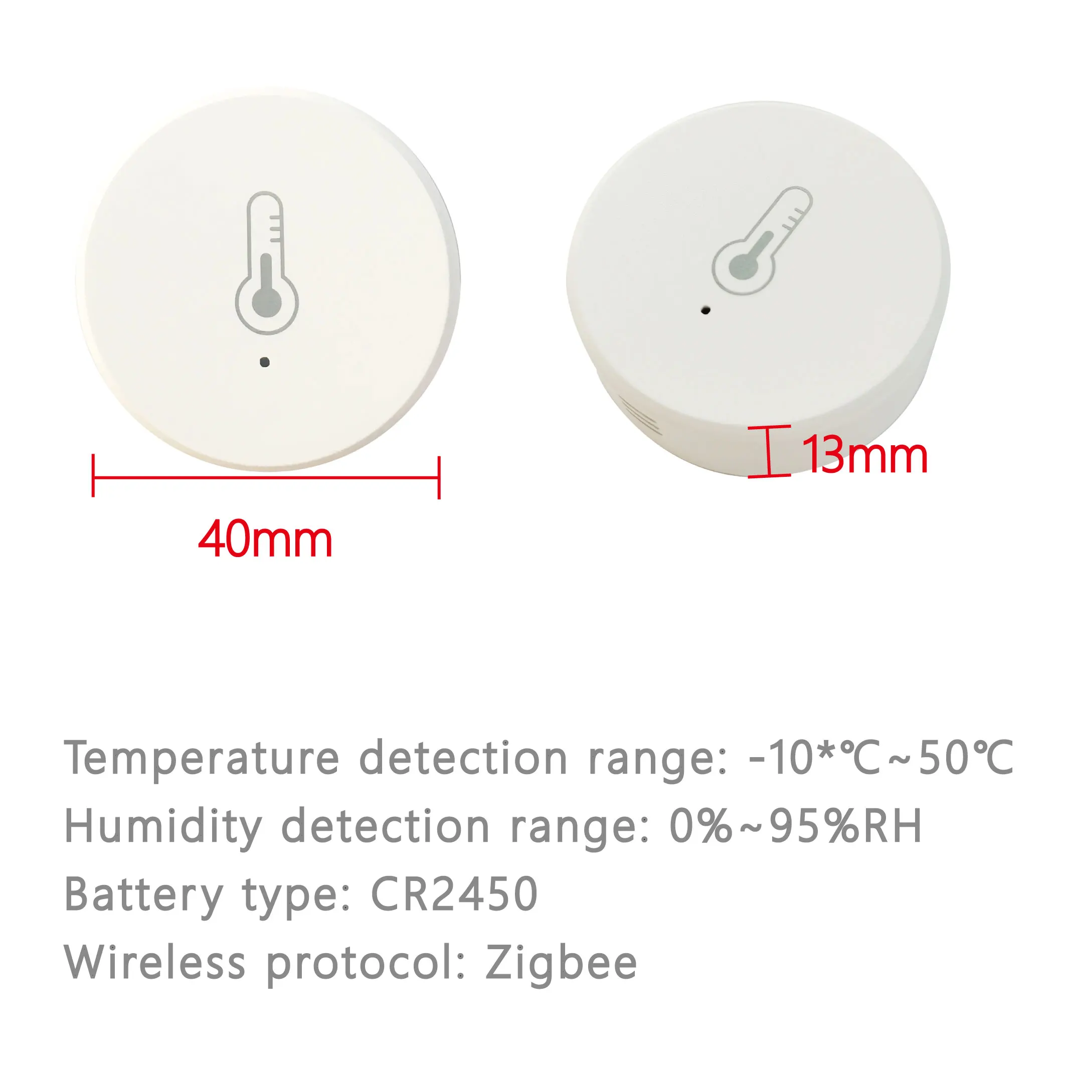 Wireless Temperature Humidity Sensor Smart Home Monitor