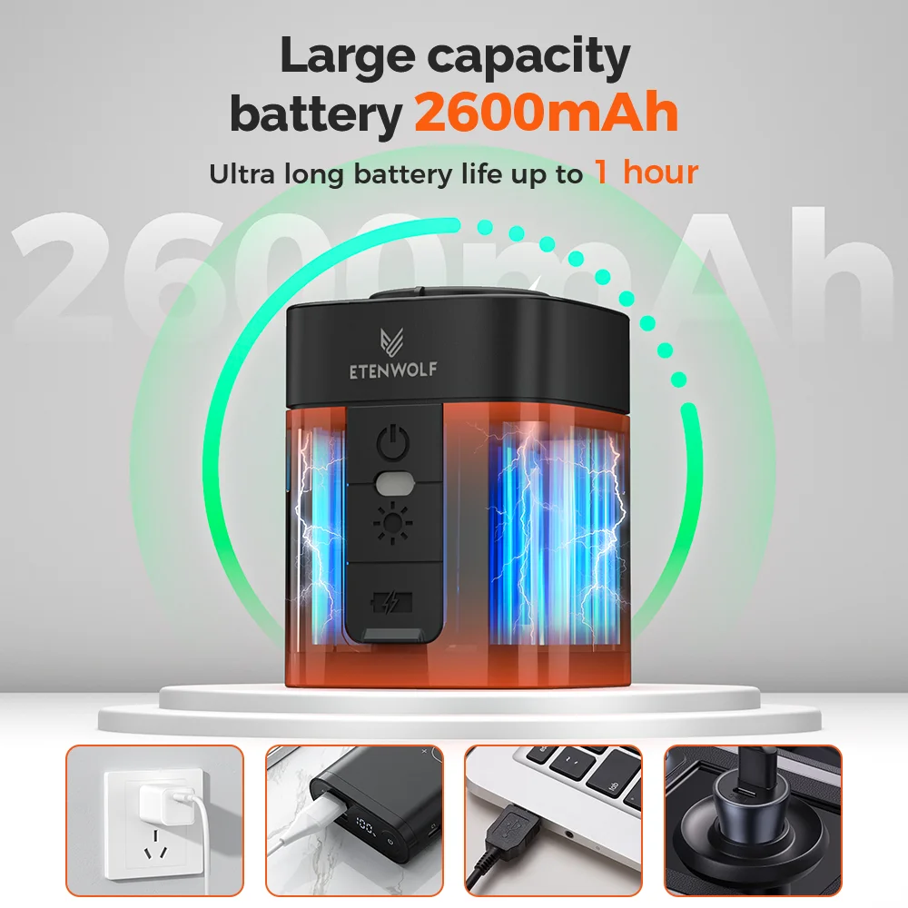 Power Bank Grande Da 50000 MAh Per Campeggio Con Luce Da Campeggio Con Luce Da Campeggio Esterna