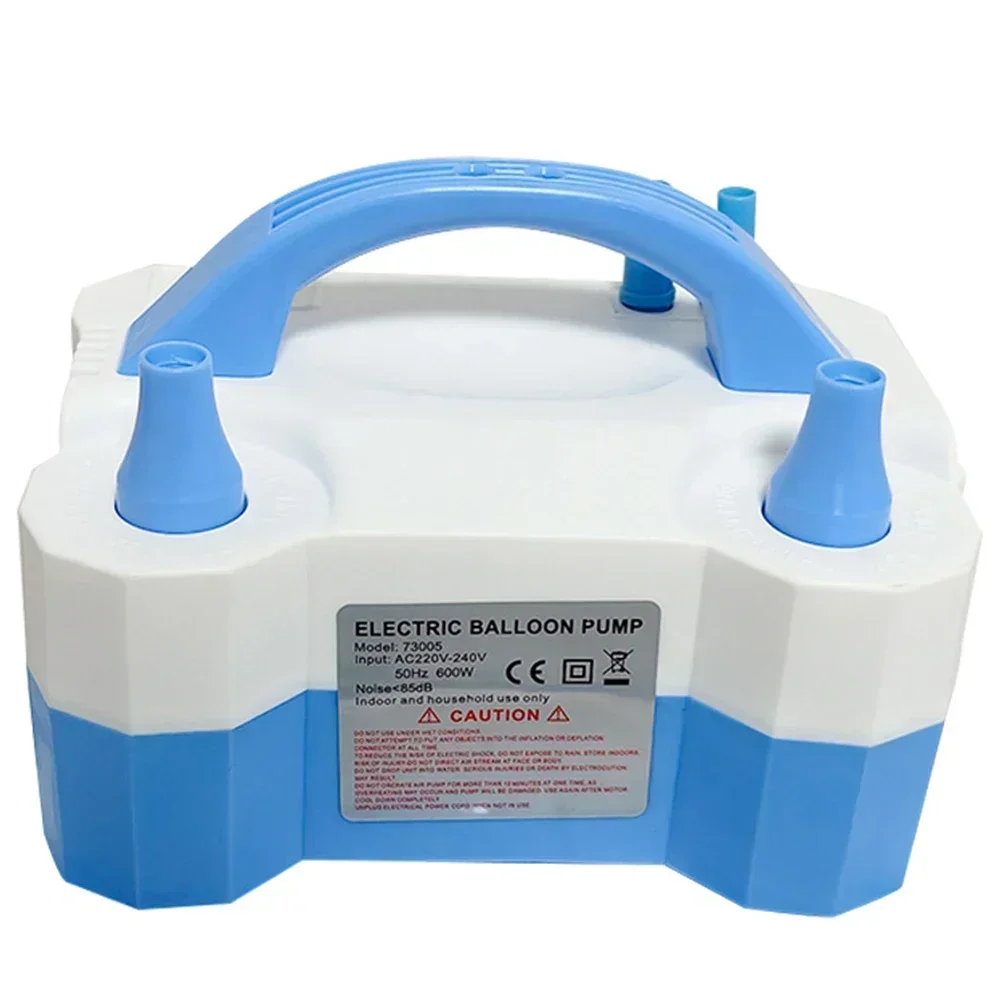 Dual-Nozzle Electric Inflatable Pump Balloon Air Pump Inflator Electric Balloons Inflatable Machine Portable Blower