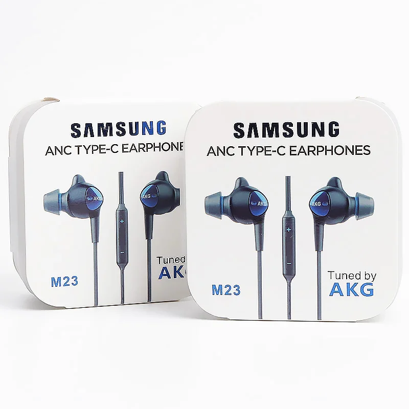 Original Samsung Earphones Type C Wired AKG In Ear Headphones With Mic Galaxy M23 M21 Note 20