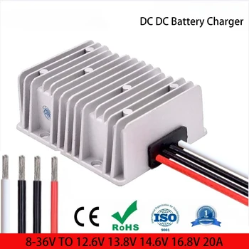 Caricabatteria DC DC 8-36V 12V 24V a DC 12.6V 13.8V 14.6V 16.8V 20A Corrente costante per batterie al litio piombo-acido Lifepo4