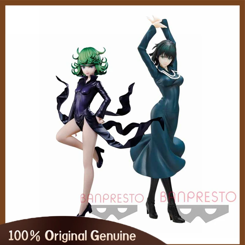 Фигурки героев аниме Banpresto One Punch Man Senritsu no Tatsumaki Hurricane Jigoku Fubuki оригинальные модели