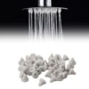 Replacement Shower Head Nozzles Universal Compatibility White 7.6*8*0.5 Mm Durable Material For 4mm Opening Size 2