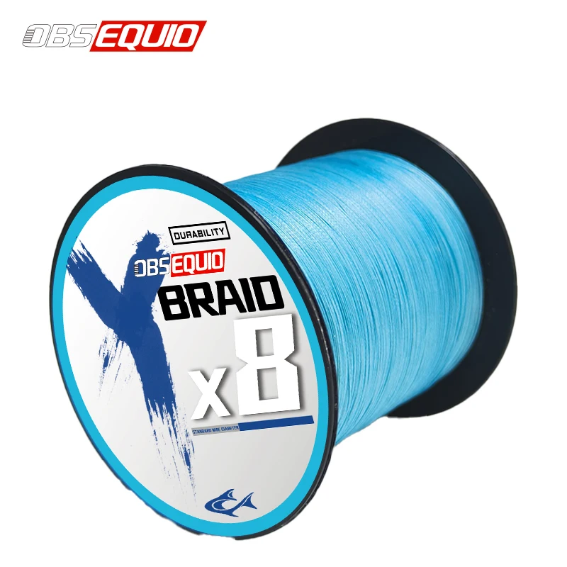 OBSEQUIO X8 Upgrade Braid Fishing Line Super Strong 8 Strands Multifilament PE Line 300-500M Braided All For Fish Carp