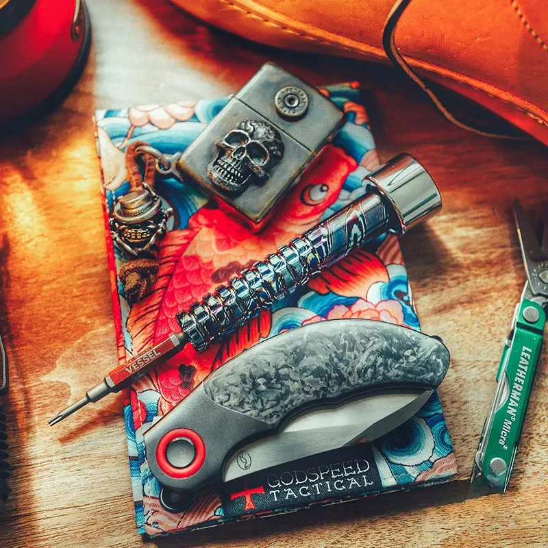 1PC Edc 다기능 포켓 나이프 드라이버 탑 전술 드라이버 슈트