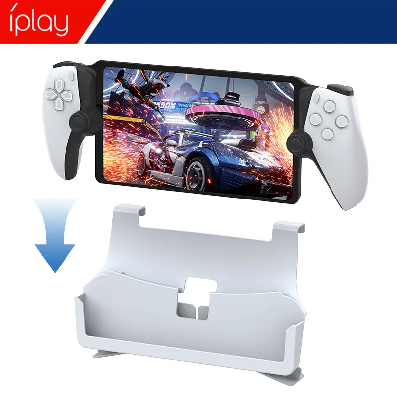 For PS5 Portal handheld desktop storage rack for Portal handheld charging game console side hanging display rack